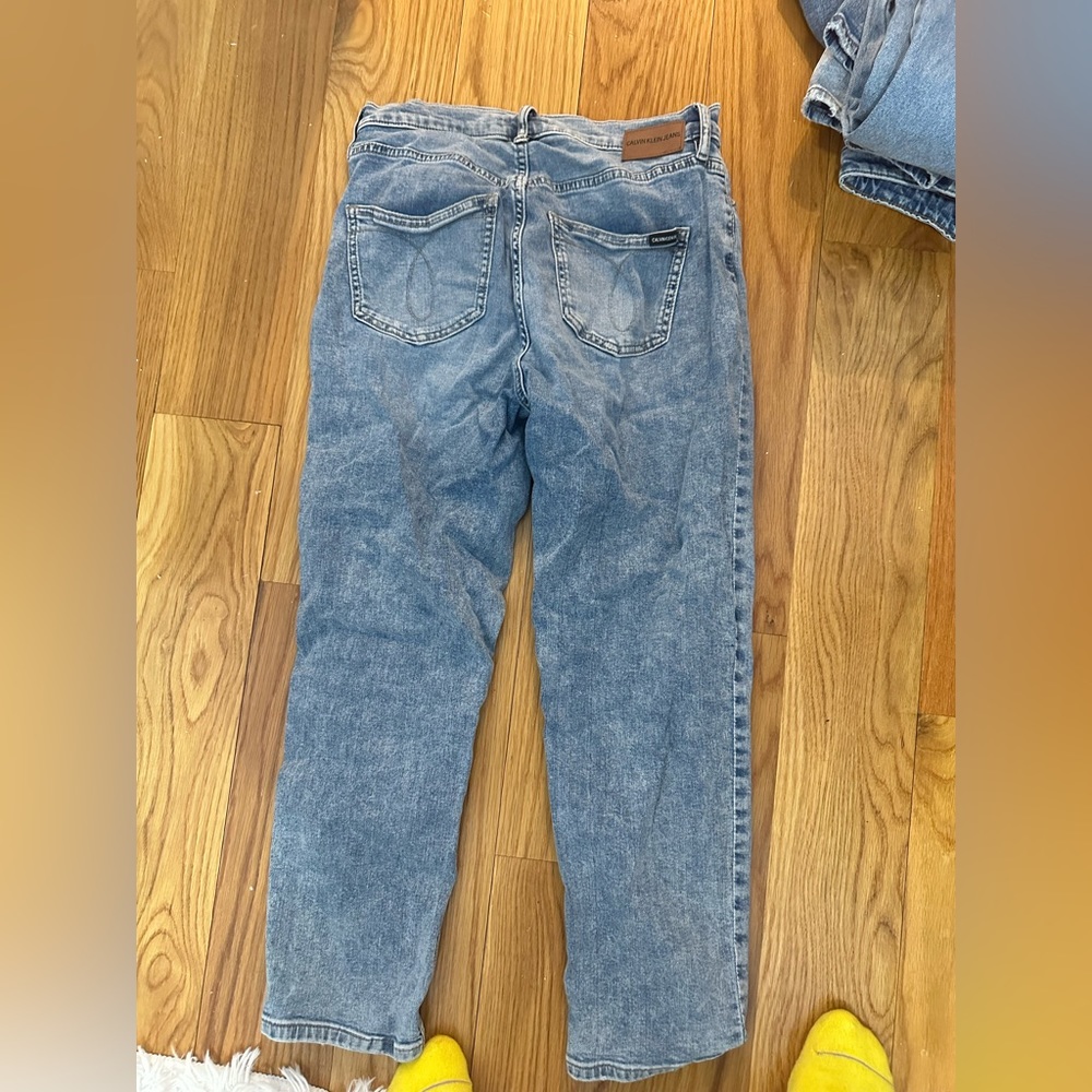 Calvin Klein Jeans high rise straight